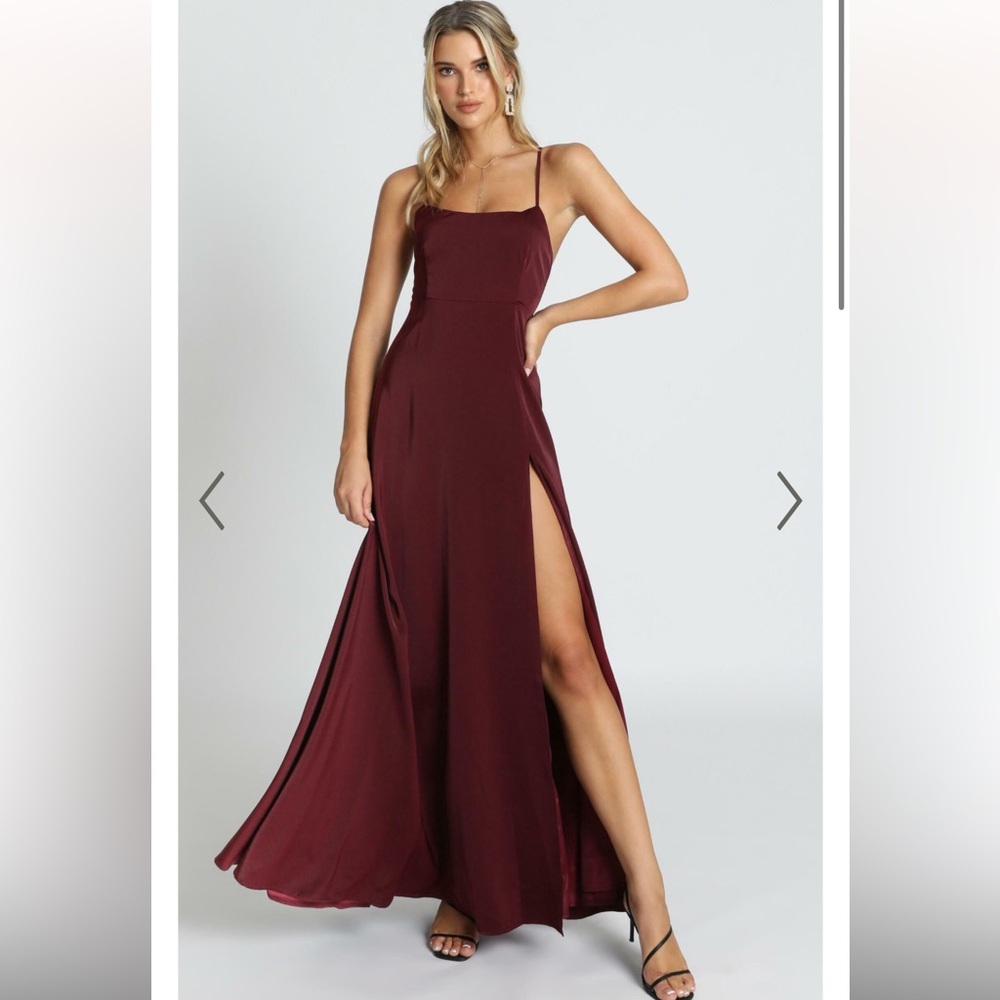 Showpo Wine Formal Dress
